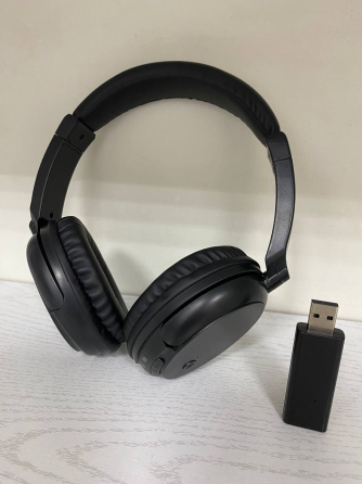 Б/У Беспроводные наушники QearFun KST-900ST для TV/ПК/телефона, FM-радио, до 30 м, 40 мм, 3.5 мм Киев