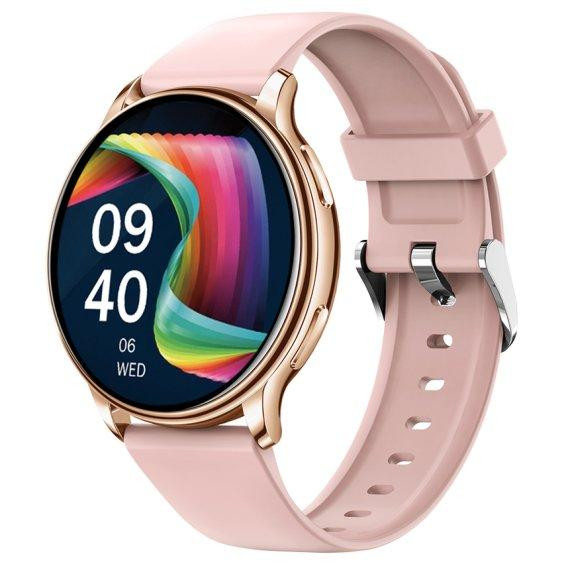 Розумний смарт годинник Smart Melisia + 2 ремінці (Gold Rubber) Вінниця - фото 3