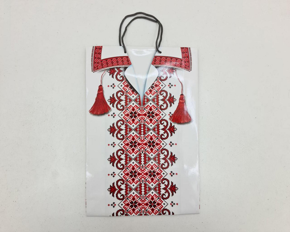 Большой бумажный пакет вертикальный  25/37/8(артBV-078) (12 шт) Харьков - изображение 2