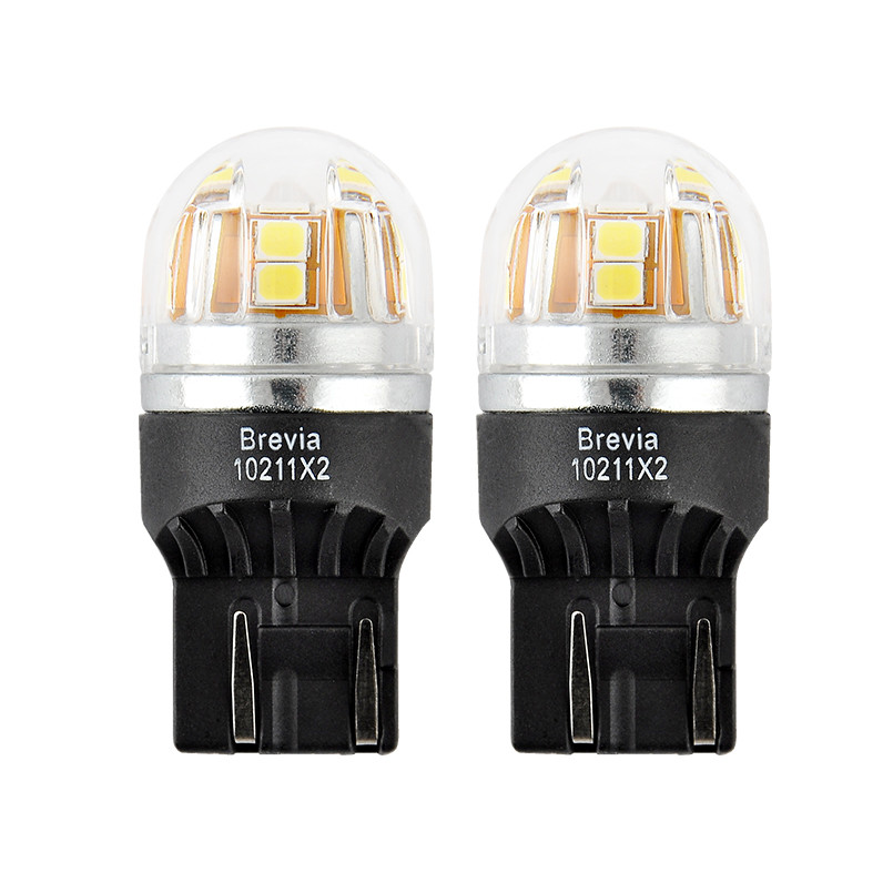 Автолампа Brevia S-Power LED W21/5W 330Lm 15x2835SMD 12/24V CANbus, 2шт Львів - фото 3