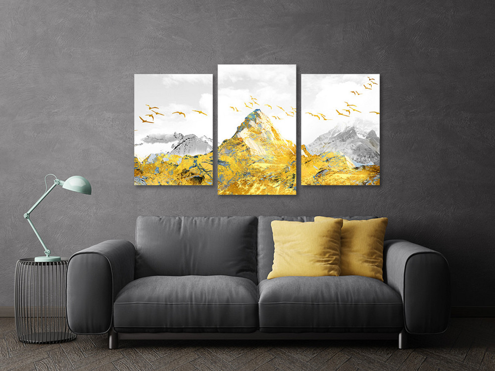 Модульная картина в гостиную / спальню  Золоті гори   Art-687_3 100x150 см Киев - изображение 3
