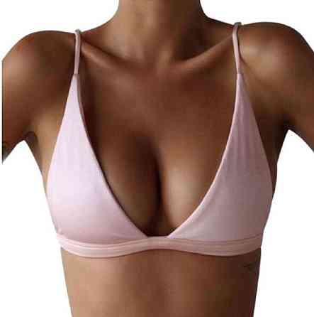 Верх для купальника з пластиковим замком В рожевий Київ