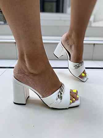 ARLEN Шльопанці жіночі ARLEN Ш-Амина цеп білі (літо, шкіра натуральна) (4683) 36-39 Коломия