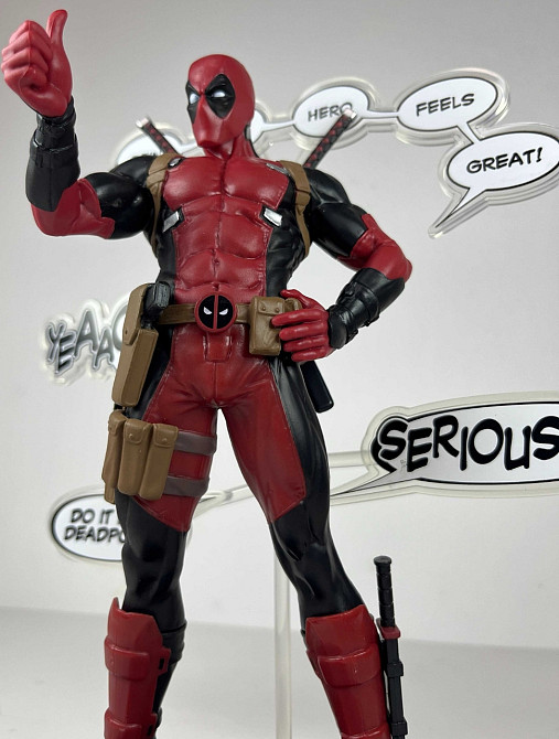 Фигурка Deadpool в стиле комикса от Luminasta - Дэдпул Marvel. Харьков - изображение 6