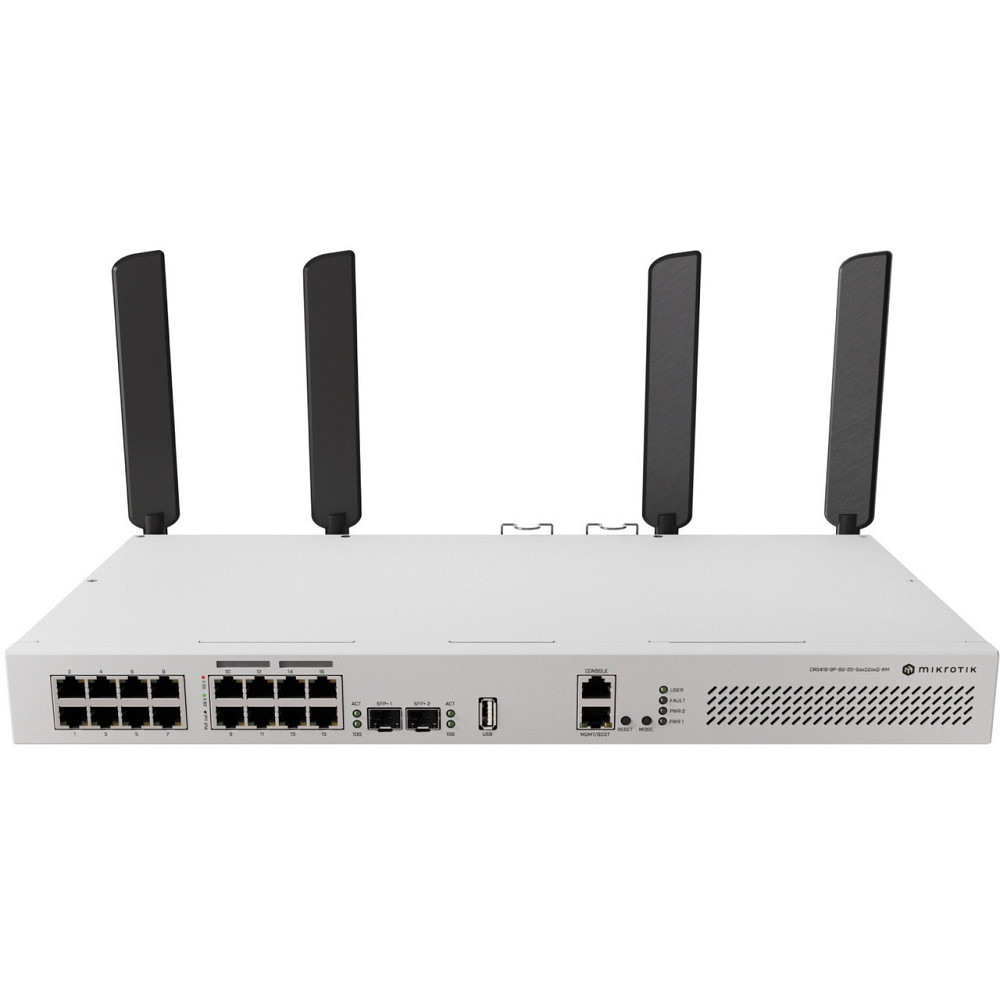 Коммутатор MikroTik CRS418-8P-8G-2S+5axQ2axQ-RM ( 10967 ) Харків - фото 1
