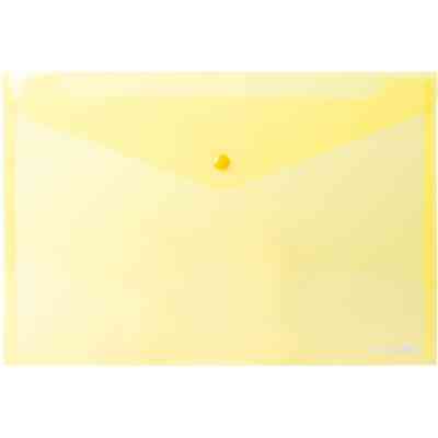 Папка - конверт Economix А4 180 мкм фактура "глянец" желтая (E31301-05) Винница