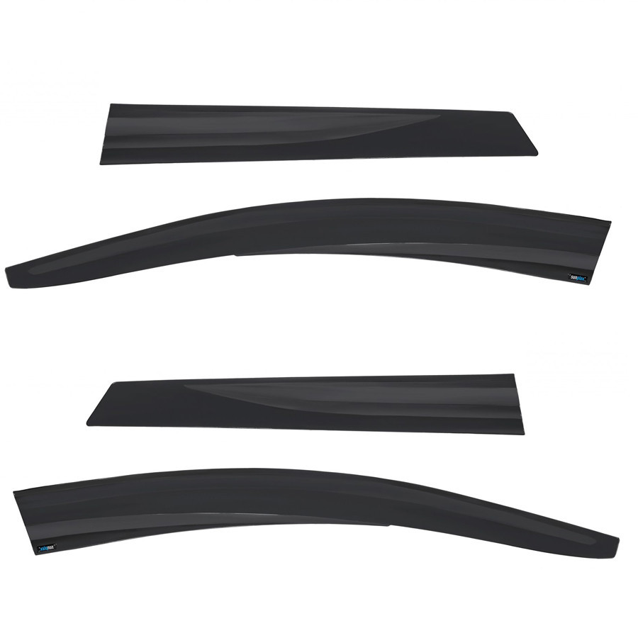 Дефлектори вікон (вітровики) Renault Duster 2017-2023, 4шт, SunPlex, на скотчі Київ - фото 1