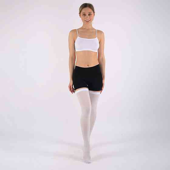 Антиемболічні панчохи до стегна з вирізом FX1732 для перельотів, вагітності та післяопераційні Розмір XXL Кам'янець-Подільський