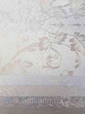 Шпалери вінілові на паперовій основі Sirpi Italian Silk 7 вензелі дамаски великі золотисті на пісочному Київ