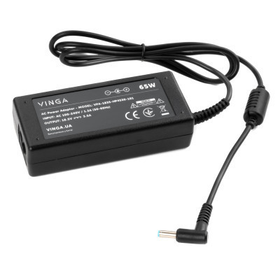Блок питания к ноутбуку Vinga HP 65W 18.5V 3.5А 4.5*3.0 (VPA-1835-HP4530-101) Винница - изображение 2