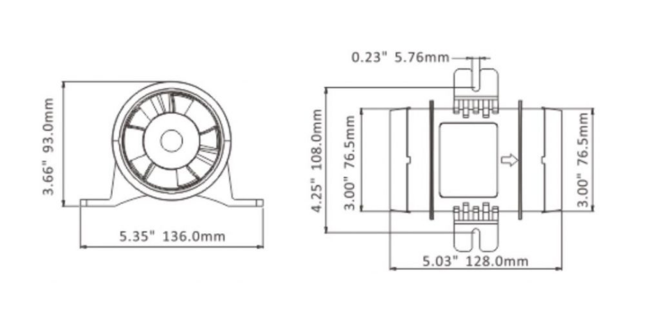 Воздушный Вентилятор Seaflo Sfib1-145-03 Киев - изображение 2