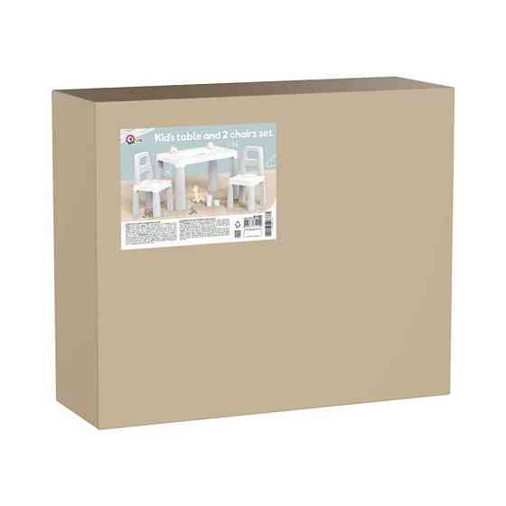 Детский стол с двумя стульями ТехноК 0150TXK светло-серый Винница