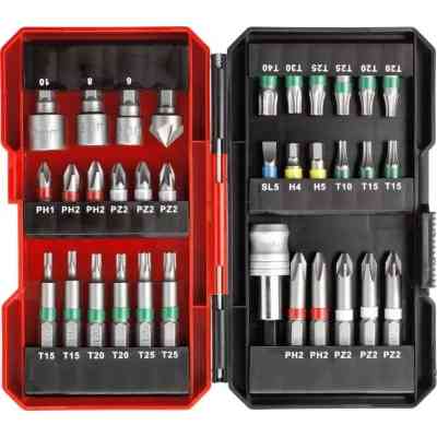 Набор бит Einhell 34 шт, кейс, KWB (108801) Винница