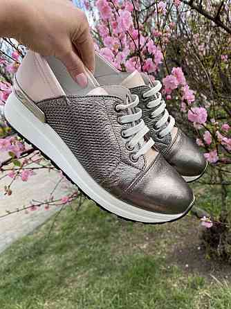 Sothby 's Кросівки жіночі Sothby 's K-810 темн.срібло+пудра (весна-осінь, шкіра натуральна) (33 Коломия