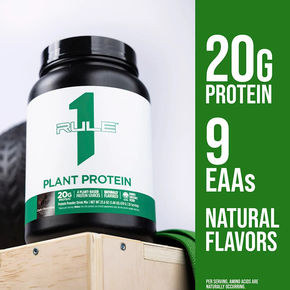 Протеин Rule One Plant Protein 620 gram (Banana Creme) Луцк - изображение 2