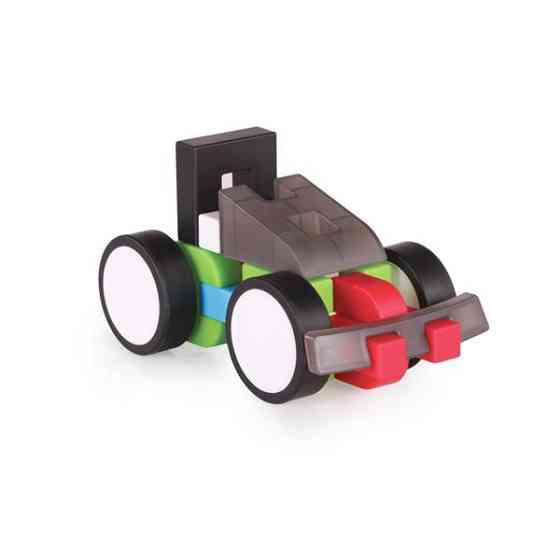 Конструктор Guidecraft IO Blocks Гоночні машини з доповненою 3d реальністю, 48 деталей (G9607) Харків