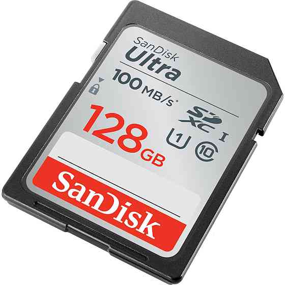 SDXC (UHS-1) SanDisk Ultra 128Gb class 10 (100Mb/s) Киев