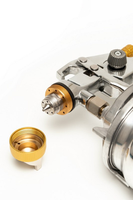 Фарбопульт MASTERTOOL HVLP НБ 1000 мл алюміній Ø1.8 мм 130-210 л/хв 3-4 бар тип С 80-8912 Рівне - фото 3