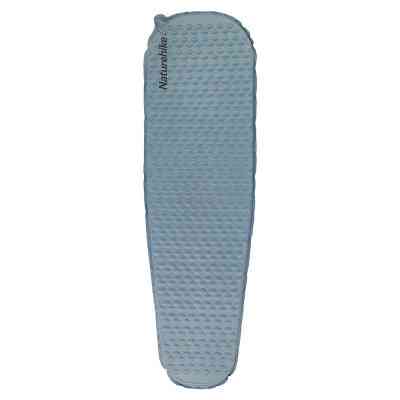 Туристичний килимок Naturehike Самонадувний надлегкий одномісний овальний CNK2300DZ013 35 мм блакитний (6976023927041) Вінниця