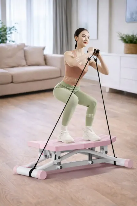 Многофункциональный складной балансировочный тренажер с цифровым дисплеем + Эспандеры TR-21 Коломыя - изображение 1