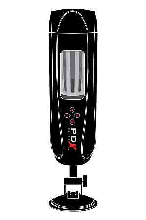 Мастурбатор с вибро Pipedream PDX Elite Ultimate Milker 2 черный, 27 см Sex Aura Киев