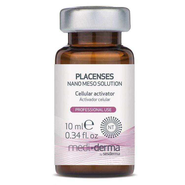 Сироватка з екстрактом плаценти NANO MESO SOLUTIONS Placenses Medi+derma, 5х10 мл Дніпро - фото 1
