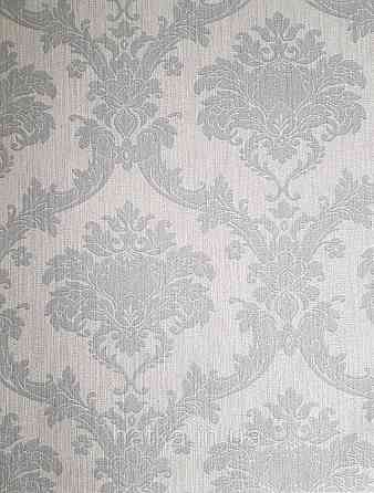 Обои виниловые на флизелине Rasch Ornament 1.06х10 вензеля завитки классика серые 973143 Киев