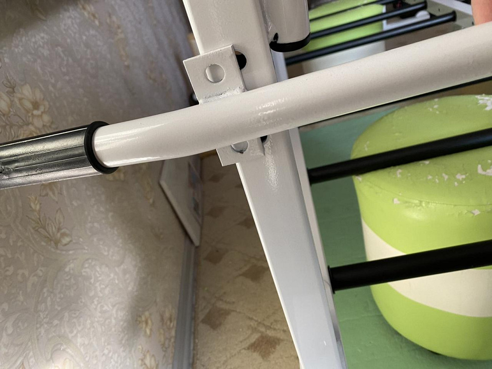 Шведская стенка передвижная Universal White Pro+ универсальная без креплений скамья для пресса турник брусья Каменское - изображение 3