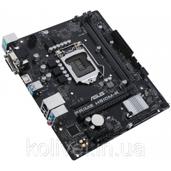ASUS PRIME H510M-R-SI (1200/H510, 2*DDR4, 1xPCIex16, HDMI/DVI/VGA, 4xSATAІІІ, GLan, 7.1ch, mATX) (PRIME Київ - фото 5