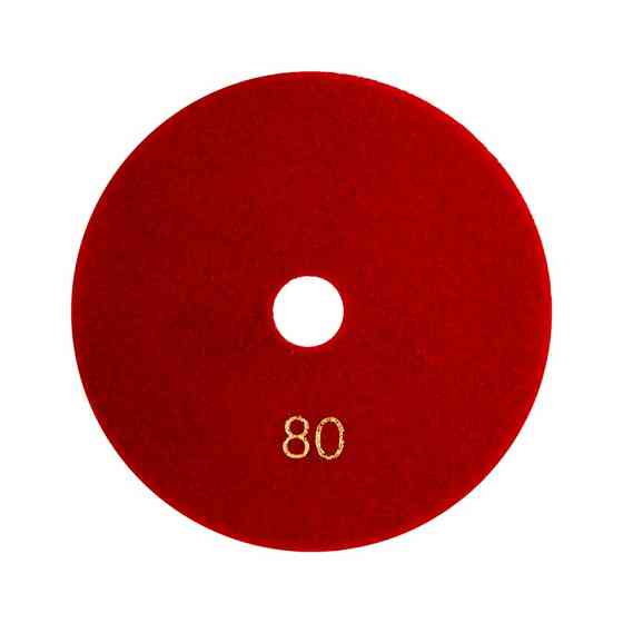 Диск шліфувальний GRANITE алмазний гнучкий Ø125 мм P80 на липучці 2800 об/хв 9-12-008 Коломия