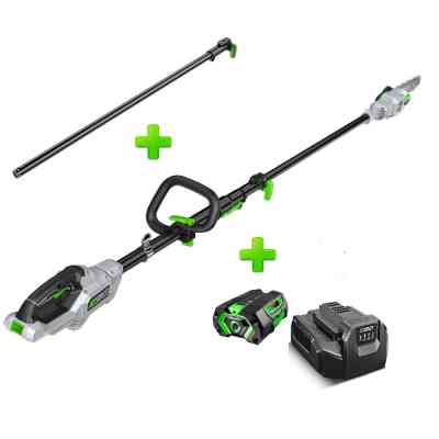 Ланцюгова пила EGO висоторіз PS1003E KIT, 56В, шина-25см, карбон, 4Ah (F840033003) Вінниця