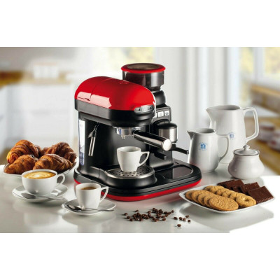Рожковая кофеварка эспрессо Ariete 1318 Espresso Moderna Red (00M131800AR0) Винница - изображение 9