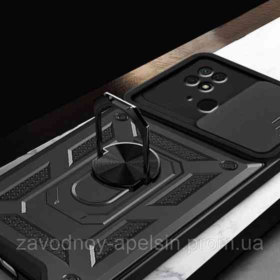 Xiaomi Redmi Note 11 Pro Чехол противоударный (шторка + кольцо) Одесса