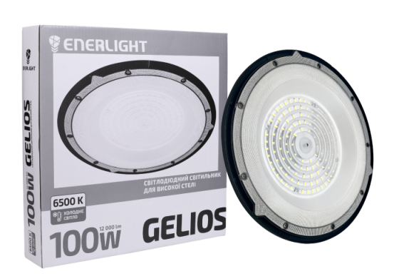 Светильник для высокого потолка светодиодный ENERLIGHT GELIOS 100Вт 6500К Ровно