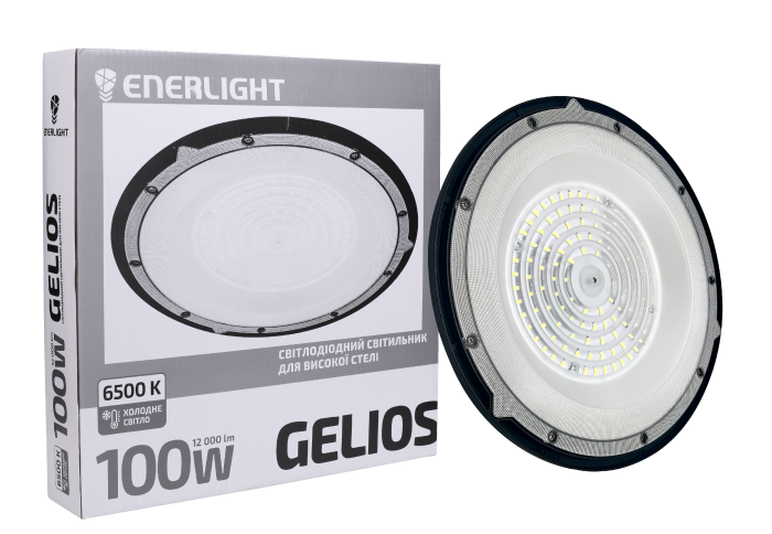Світильник для високої стелі  світлодіодний ENERLIGHT GELIOS 100Вт 6500К Рівне - фото 1