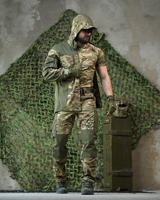 Літній тактичний костюм гірка мультикам 8в1 ПП7569 Одеса - фото 2