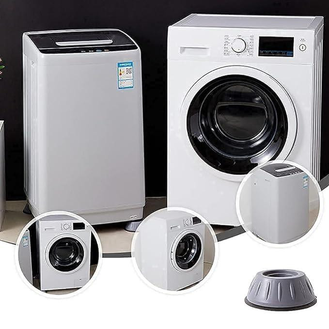 Антивібраційні підставки для пральної машини 4 шт, сірі Київ - фото 6