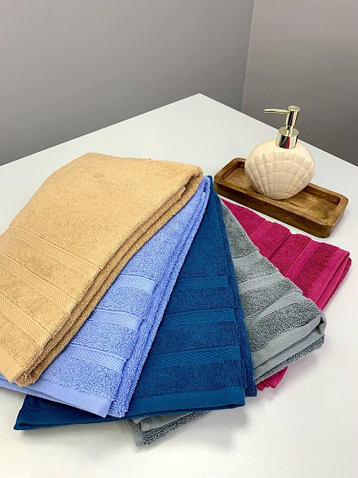 Полотенце махровое Ideal Textile Косичка однотонное плотность 500 г/м2 50х100 см (56860731) Малинови Черновцы - изображение 4