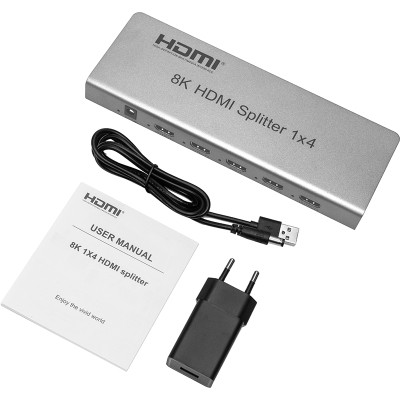 Розгалужувач PowerPlant HDMI 8K 1x4 (CA914203) Вінниця - фото 6