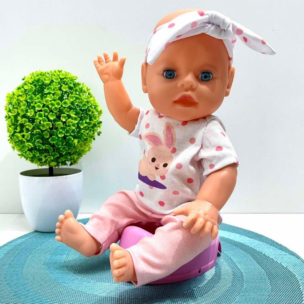 Пупс функціональний Чудо Малюк 7 функцій пляшечка соска горщик в комплекті 33см Вид 1 (YL2435A-C-D-DM-UA) Чернигов - изображение 5