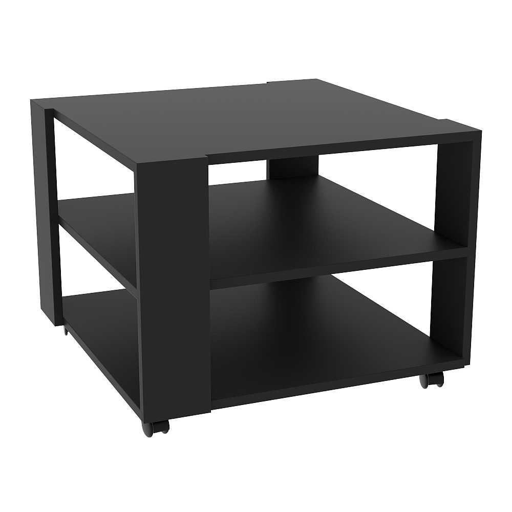 Стол журнальный Квант №4, Антрацит, 600/600/450 Львов - изображение 1