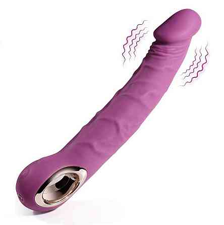 Вібратор - Realistic Vibrator Purple Sex Aura Київ