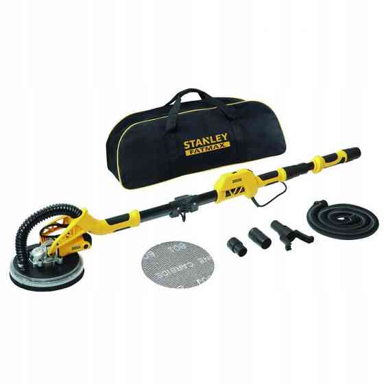 Шліфувальна машина для стін та стелі (жираф) Stanley Fatmax SFMEE500S, 750 Вт, 225 мм, з LED підсвіткою Київ