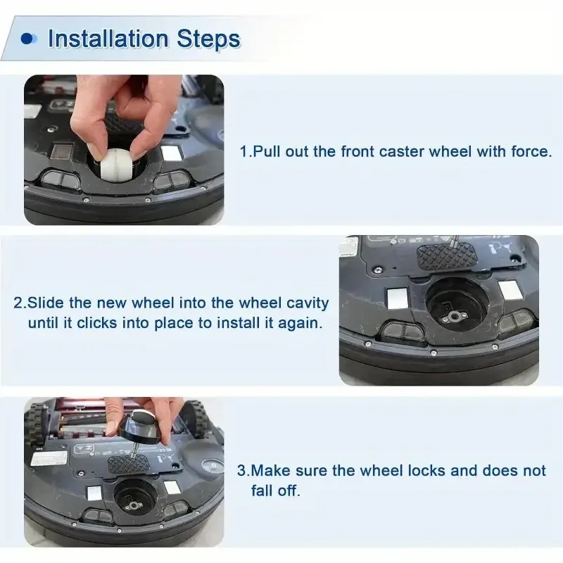 Модуль переднего колеса для роботов-пылесосов iRobot Киев - изображение 8