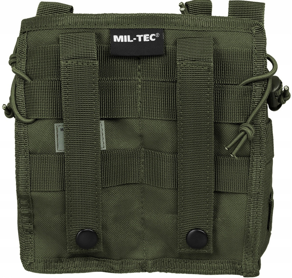 Тактичний подвійний Підсумок під магазини АК/М4/М16 із системою Molle Mil-Tec від Sturm (13497001) Olive Нововолинськ - фото 4