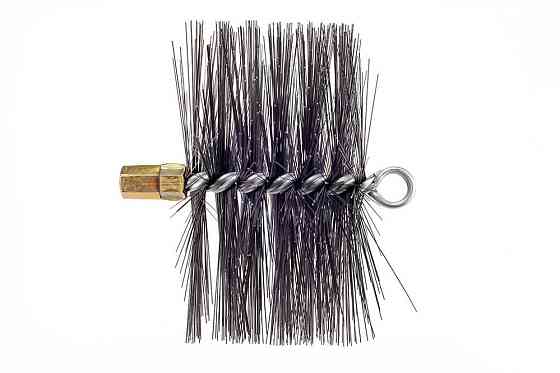 Металевая щетка для чистки дымохода Savent 180 мм Киев