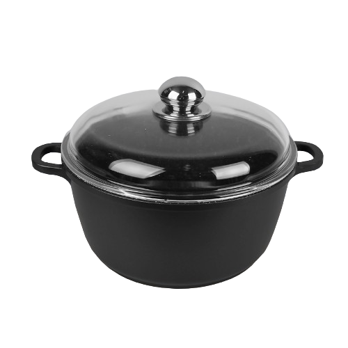 Каструля 4л скляна кришка MR-4624C Maestro Житомир