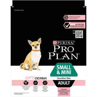 Сухий корм для собак Purina Pro Plan Small&amp;Mini Sensitive Skin з лососем 700 г (7613035120808) Вінниця
