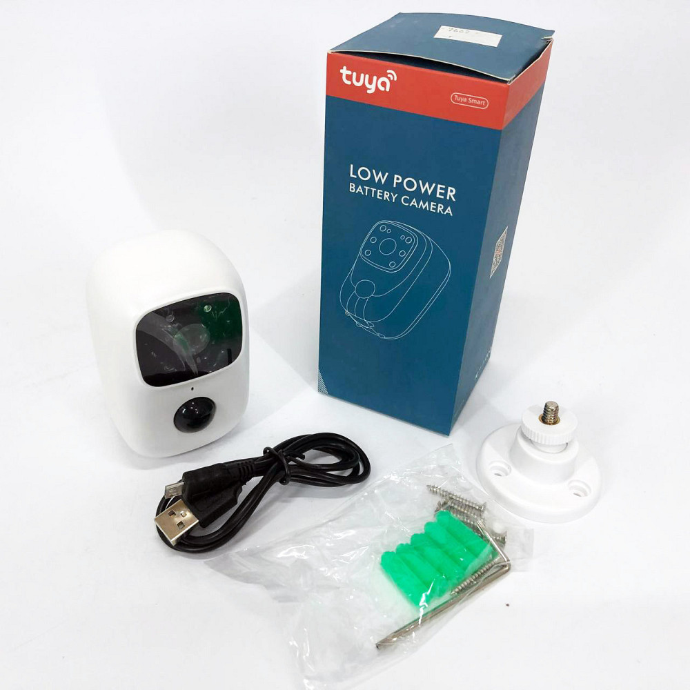 Камера видеонаблюдения Smart wifi приложение Tuya работает EH-420 от 2x18650 Киев - изображение 4