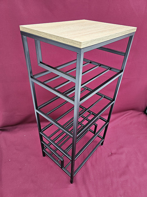 Полиця LOFT лофт 40 см етажерка для взуття (M-100) Київ - фото 5